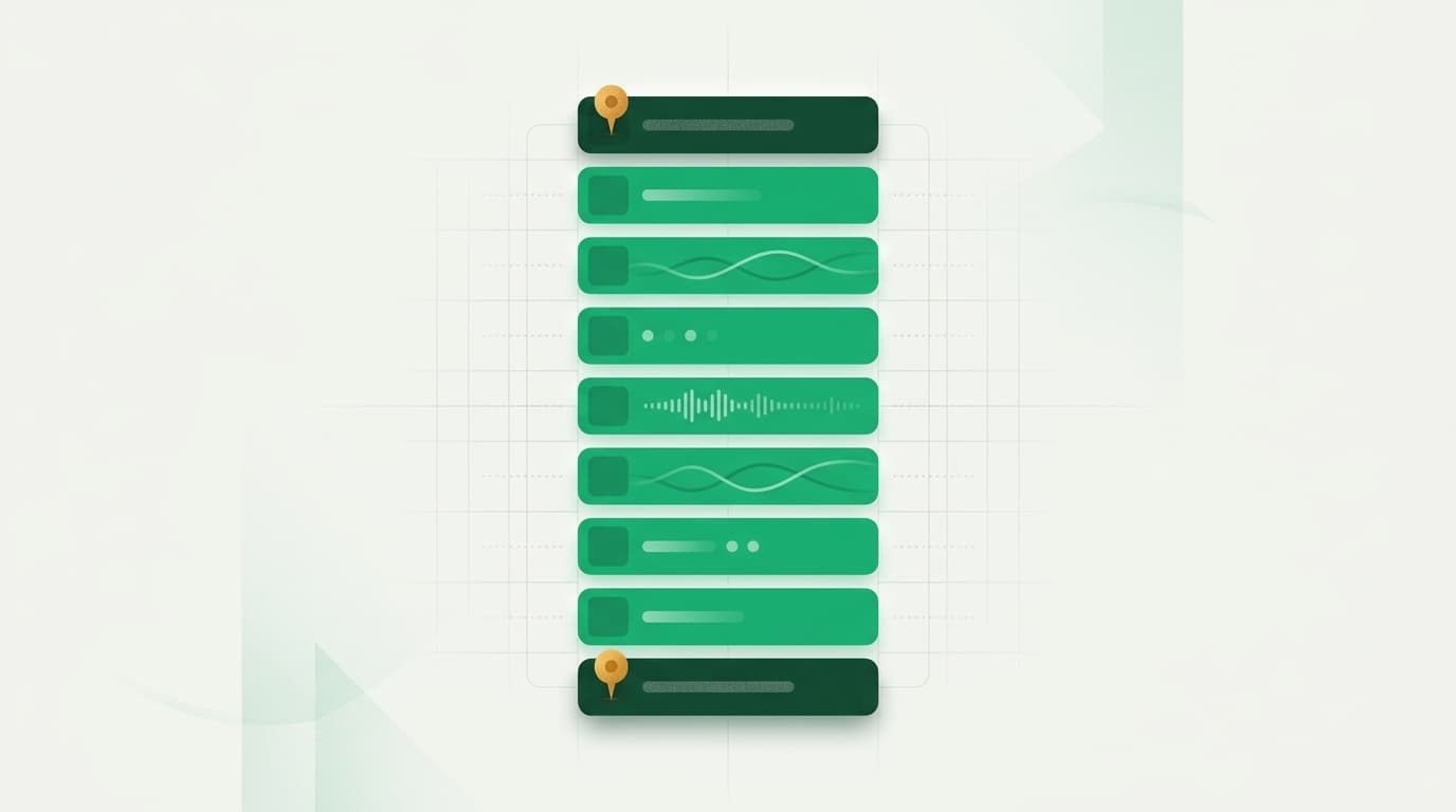 An infographic of a template skeleton with a pinned opener and closer marked by amber pins and emerald song tiles between